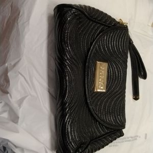 Versace vinyl evening purse $35 + free scarf